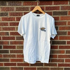 Stussy White Graphic Short Sleeve Tee Shirt